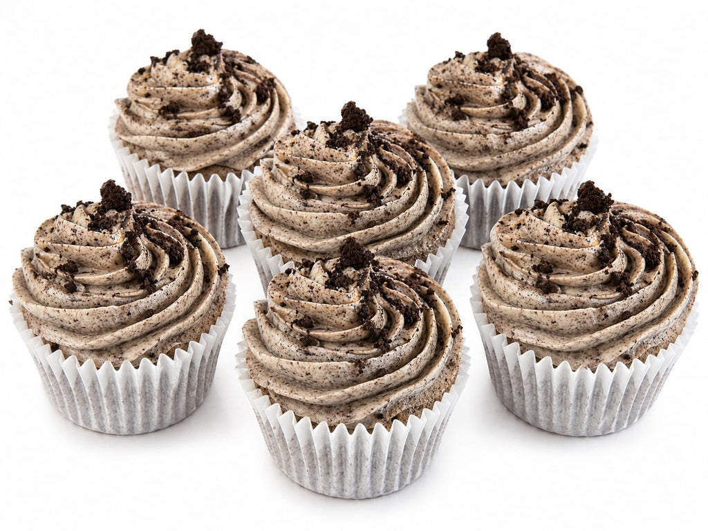 Box of 12 Cookies and cream cupcakes