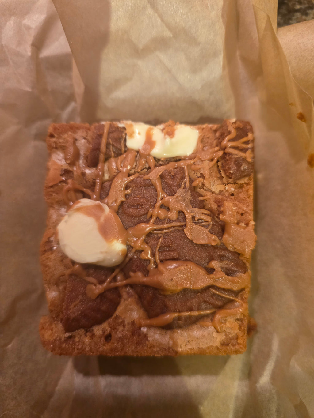 Biscoff Blondies