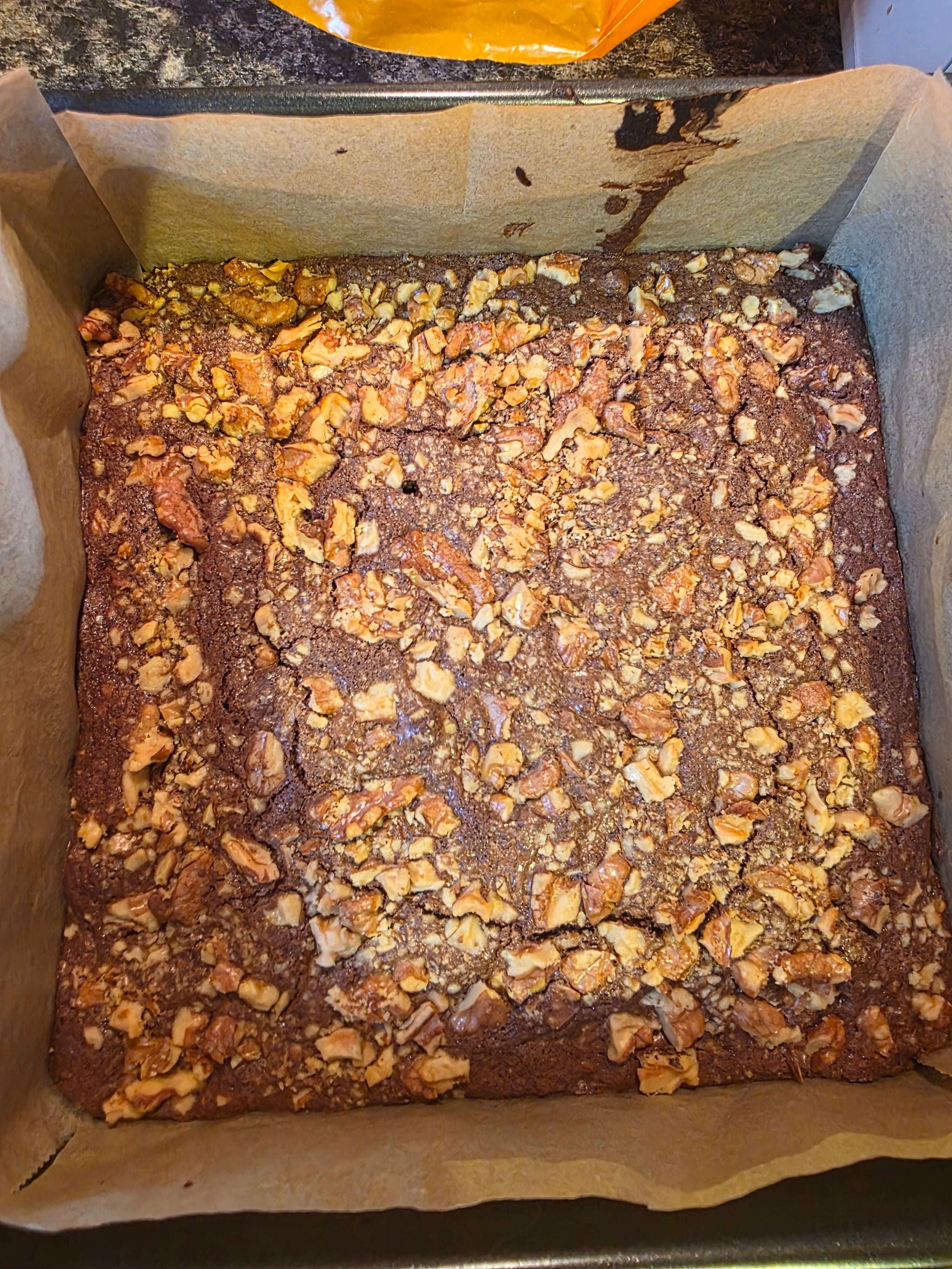 Chocolate Brownies with nuts