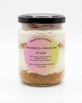 Strawberry Cheesecake in a Jar